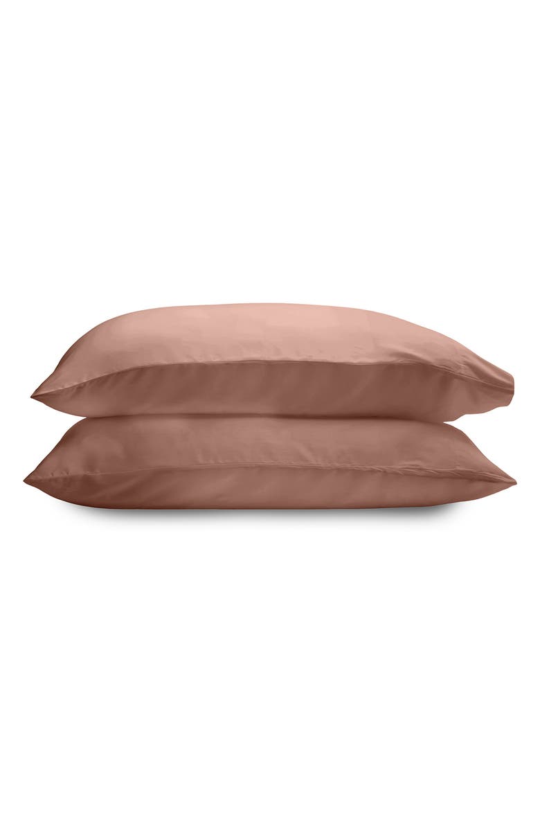 ettitude Luxe Sateen+ Pillowcase Set, Main, color, Copper
