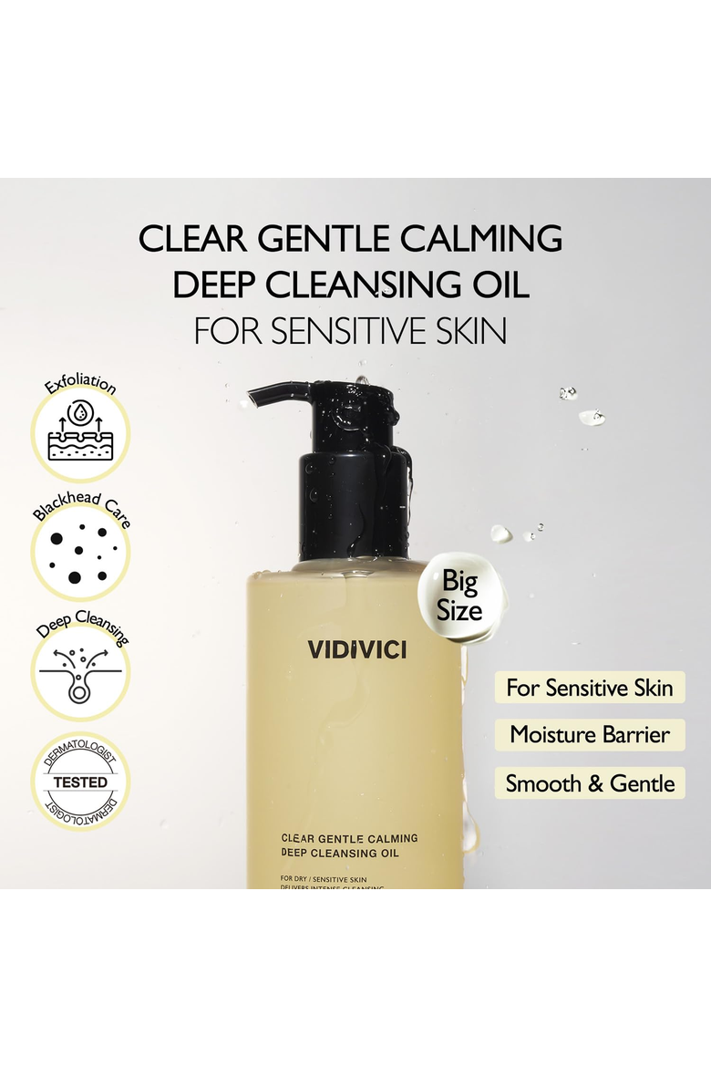 Clear Gentle Calming Deep Cleansing Oil, Alternate, color, No Color