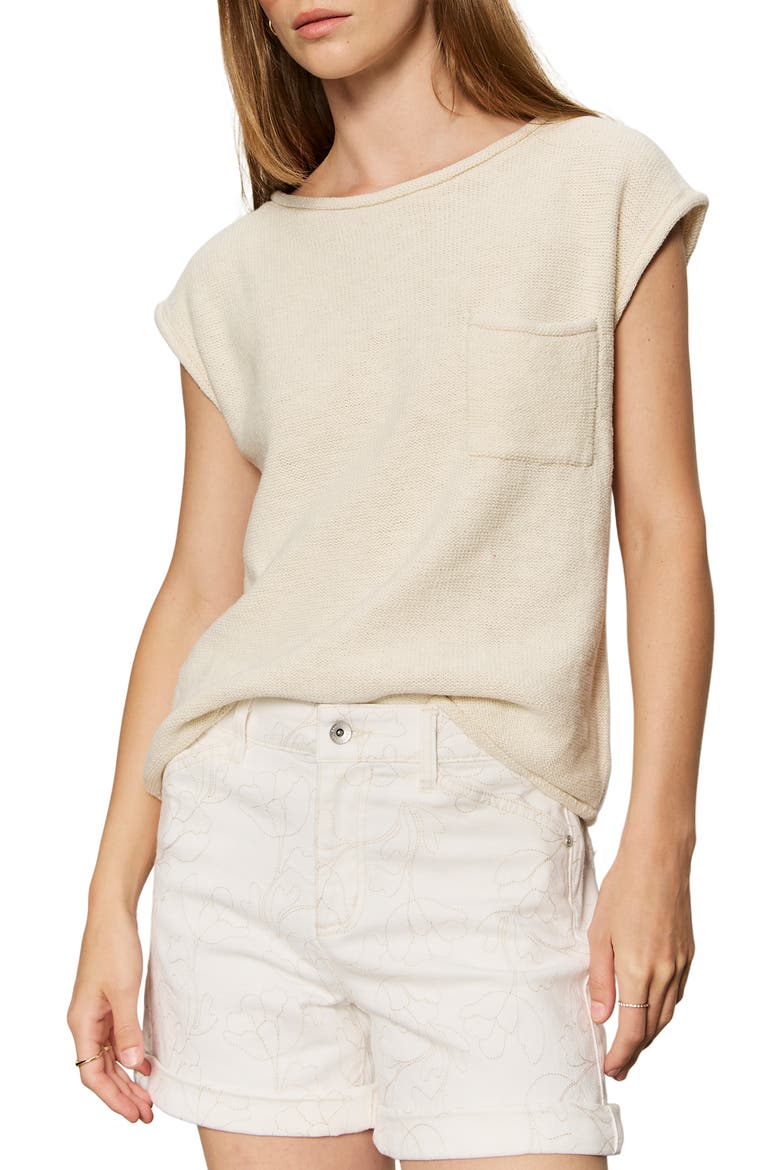 Easy Cotton T-Shirt, Main, color, COLLAGEN WHITE