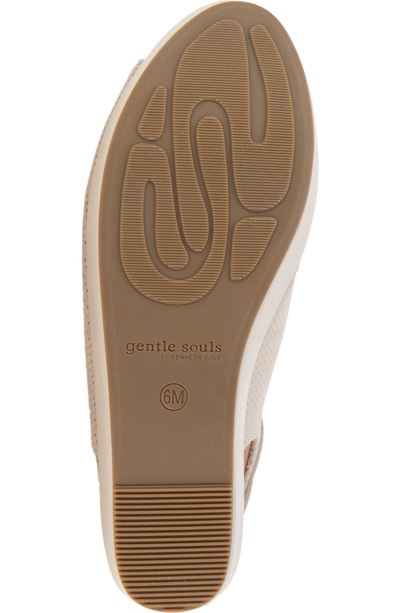 Gentle Souls Nyssina Platform Slingback Sandal, Alternate, color, Mushroom Nubuck