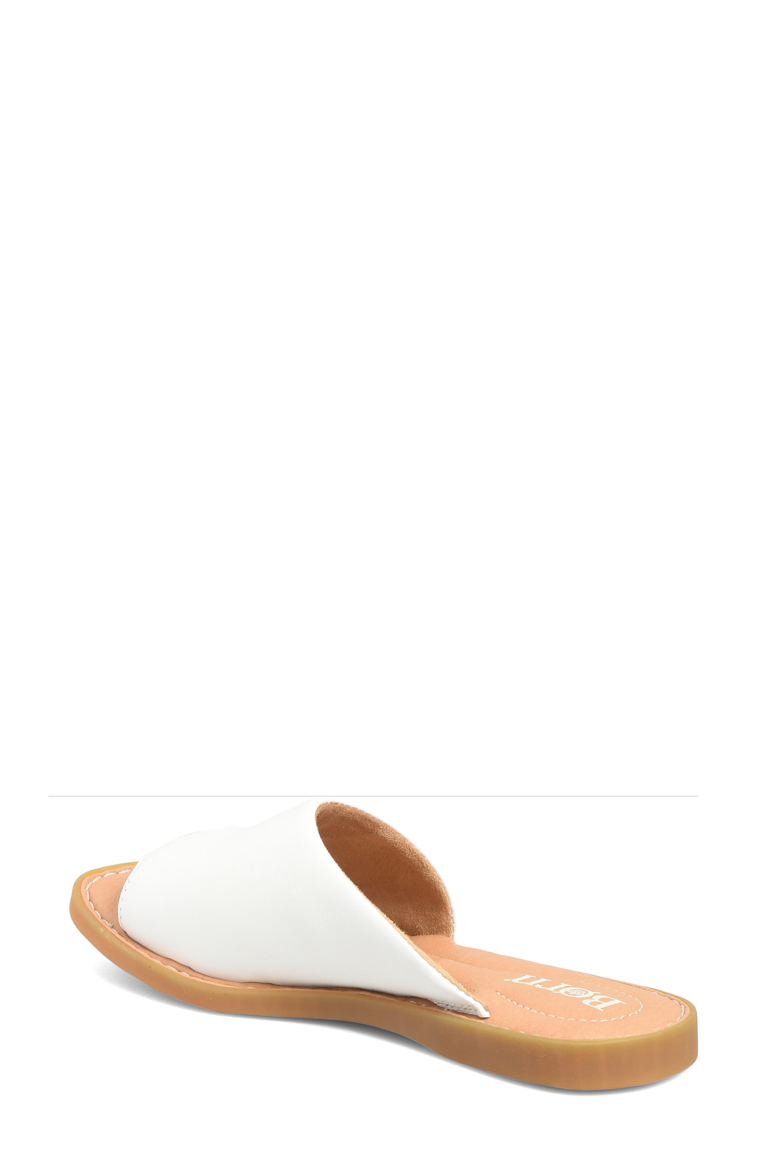 Børn Izabel Sandal, Alternate, color, Cream Metallic White