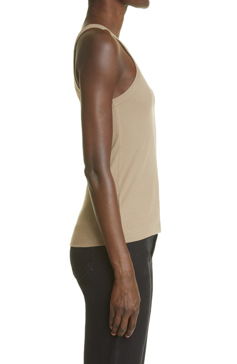TOTEME Organic Cotton Rib Tank, Alternate, color, 