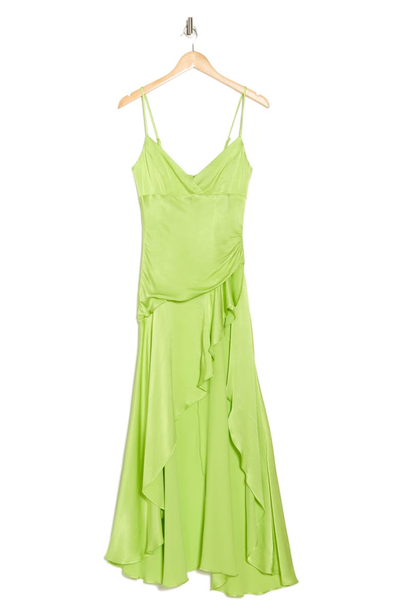 Bardot Sorella Ruffle Midi Dress, Alternate, color,