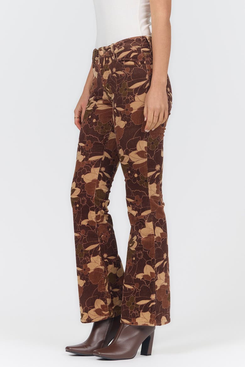 Florence Bootcut Pinwale Corduroy Pants, Alternate, color, Camden Petals