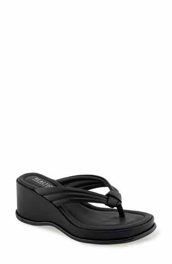 Reaction Kenneth Cole Rixton Platform Wedge Thong Sandal