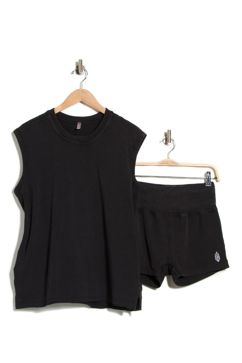 Hot Shot Micro Two-Piece Set, Alternate, color, BLACK