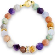 SAVVY CIE JEWELS Multicolor Bead Bracelet