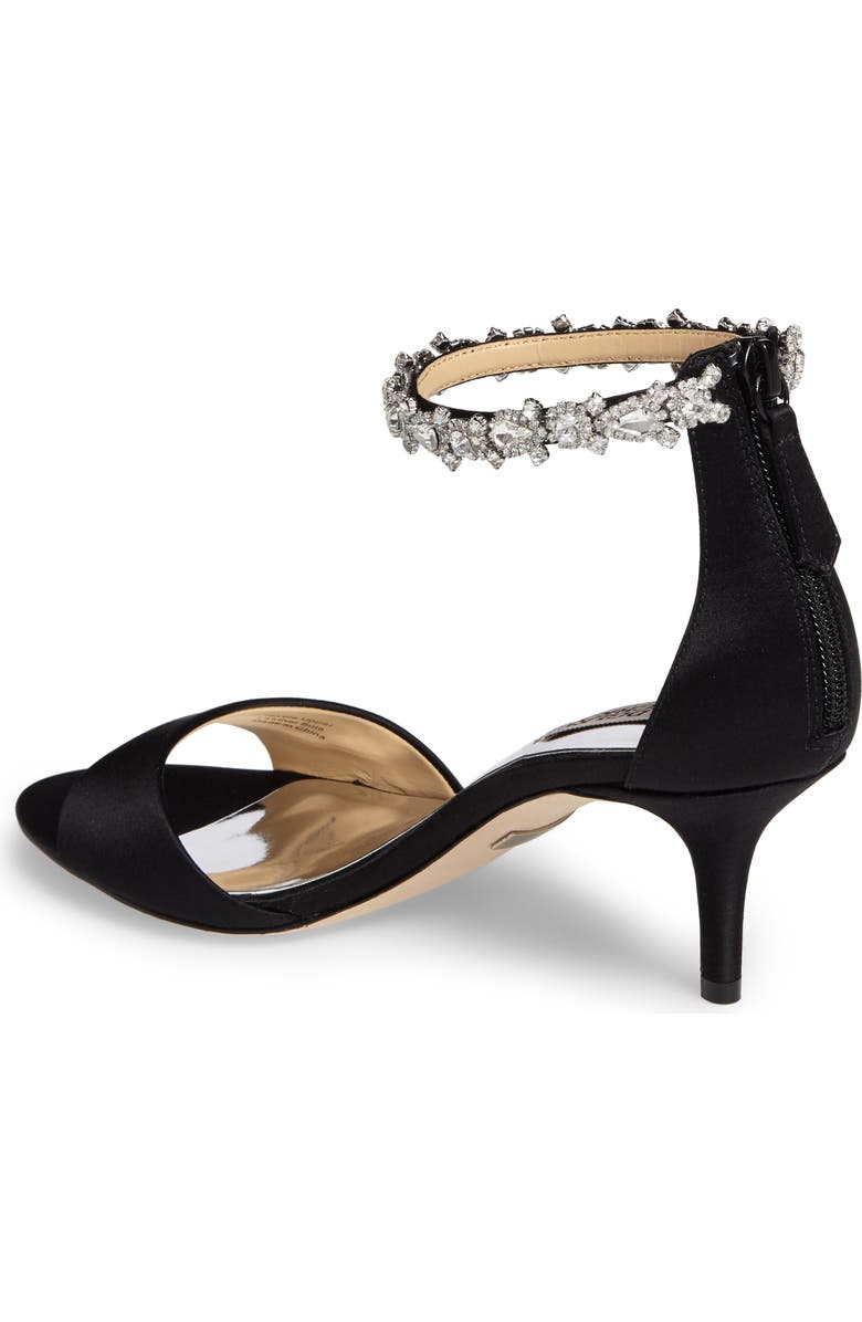 Badgley Mischka Collection Badgley Mischka Geranium Embellished Sandal, Alternate, color,