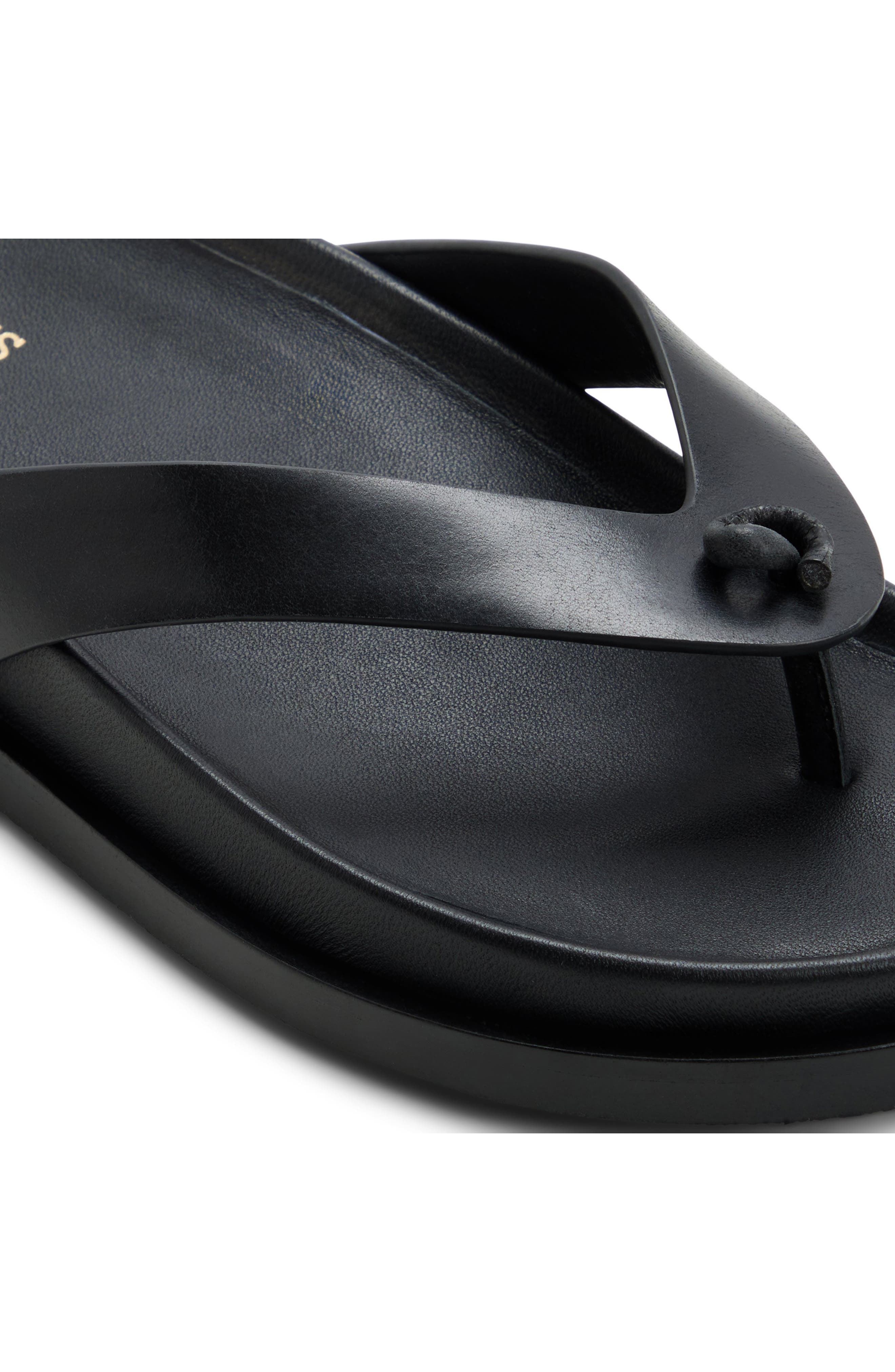 G.H.BASS Wynn Platform Flip Flop, Alternate, color, Black