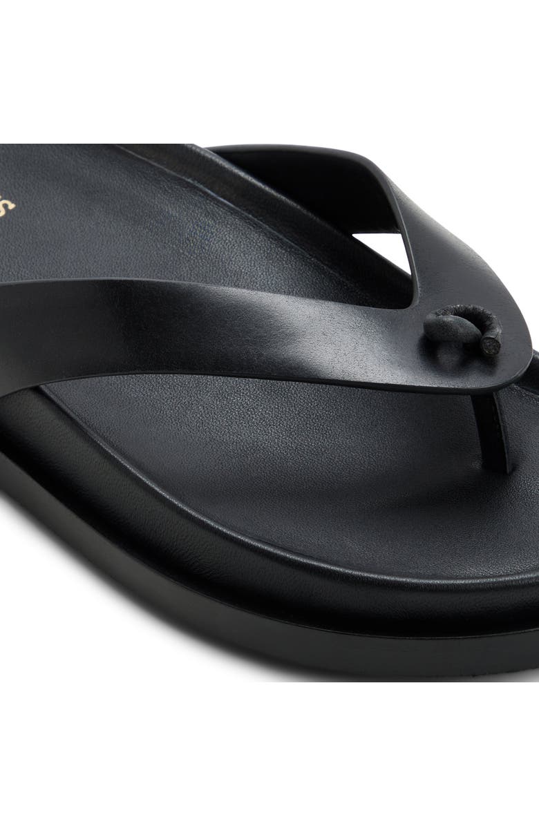 G.H.BASS Wynn Platform Flip Flop, Alternate, color, Black