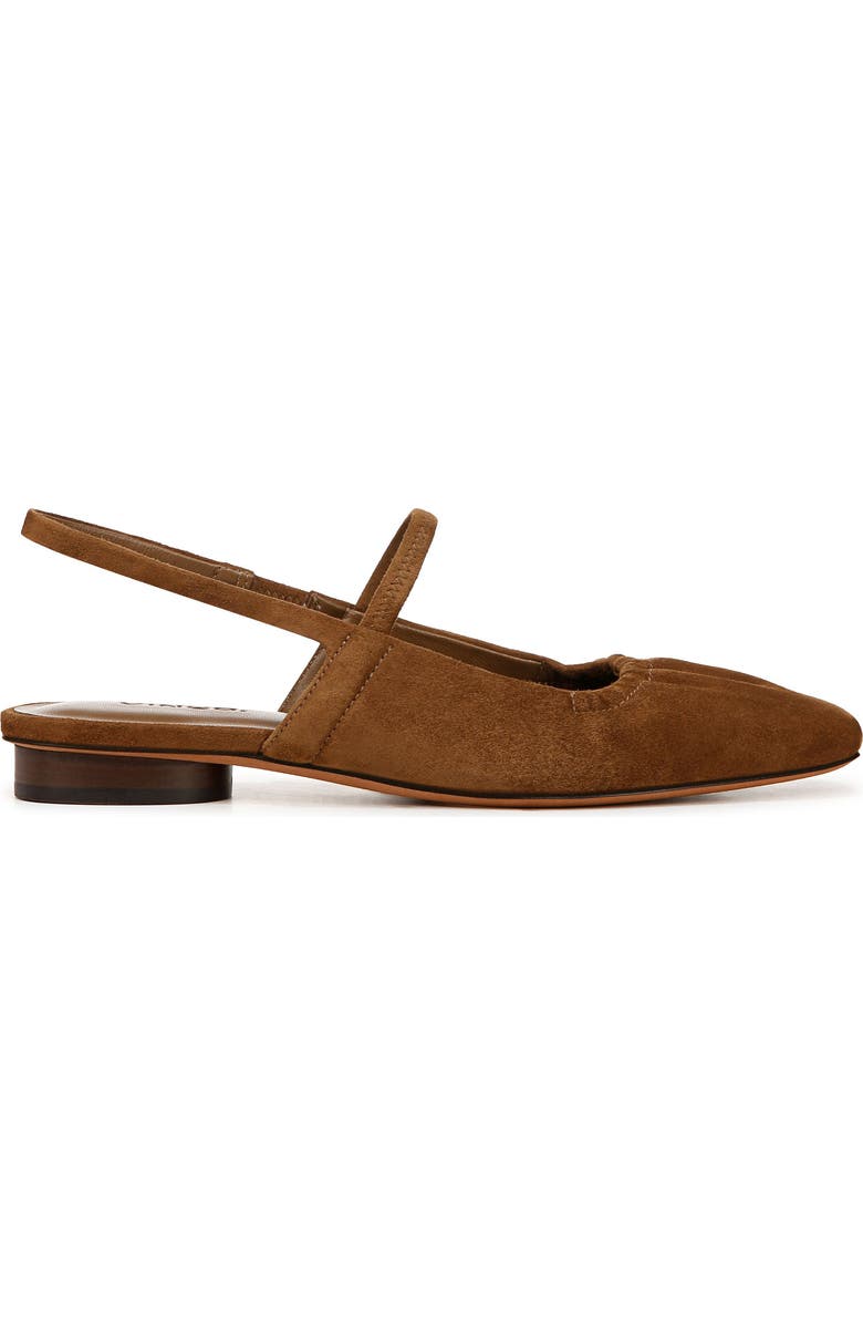 Vince Venice Slingback Flat, Alternate, color, Elmwood
