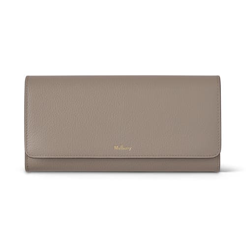 Mulberry Continental Wallet In Neutral