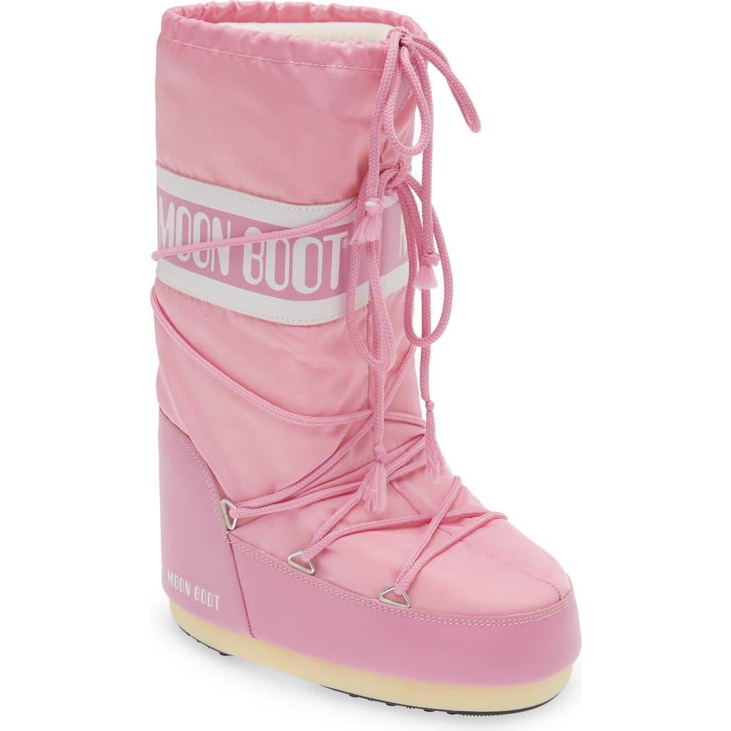 Kids' Icon Water Repellent Moon Boot® in Pink  product