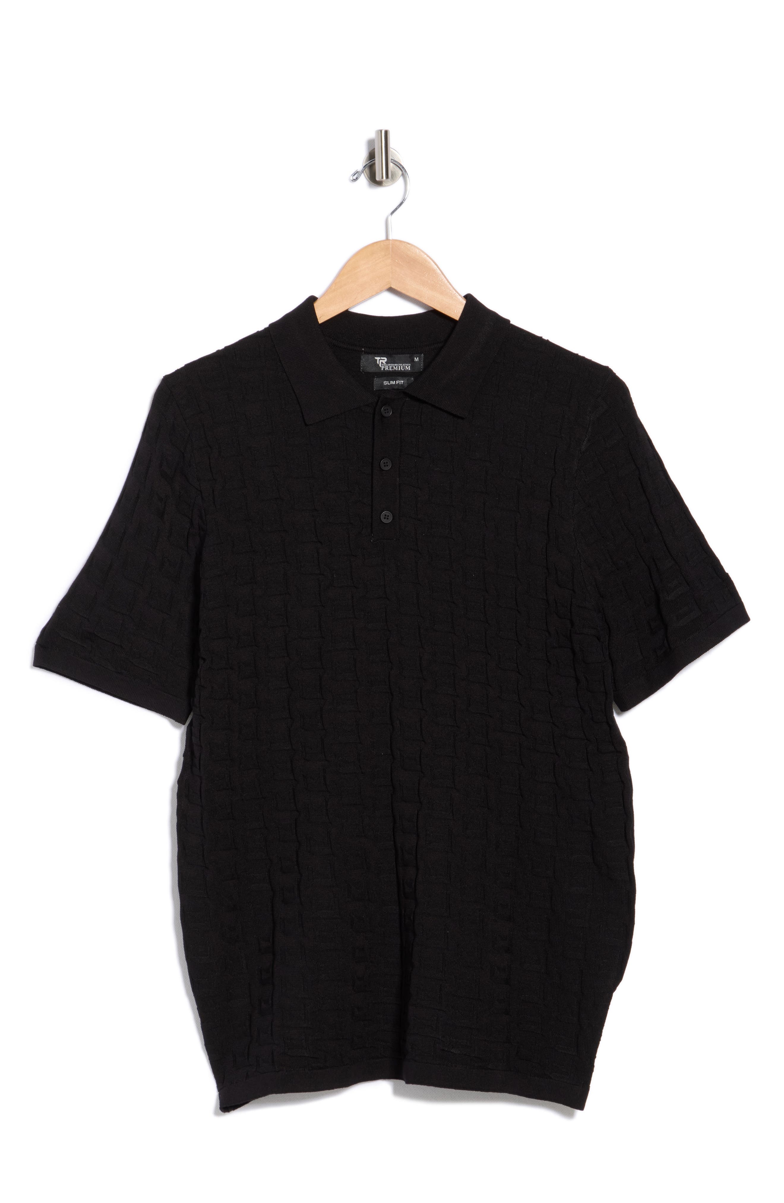 T.R. PREMIUM Slim Fit Polo Sweater