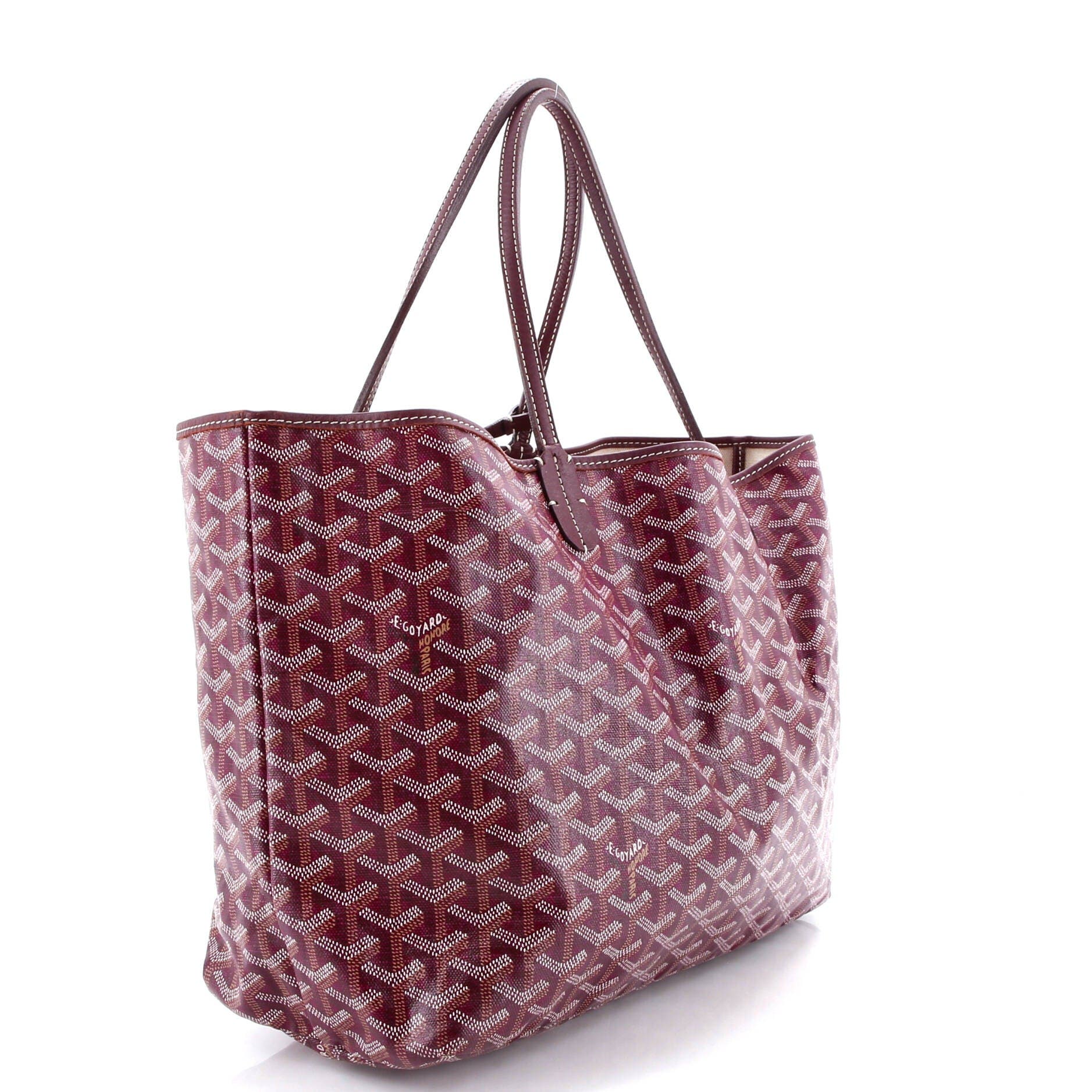 Pre-Owned Goyard Saint Louis Tote Coated Canvas PM, Alternate, color, 