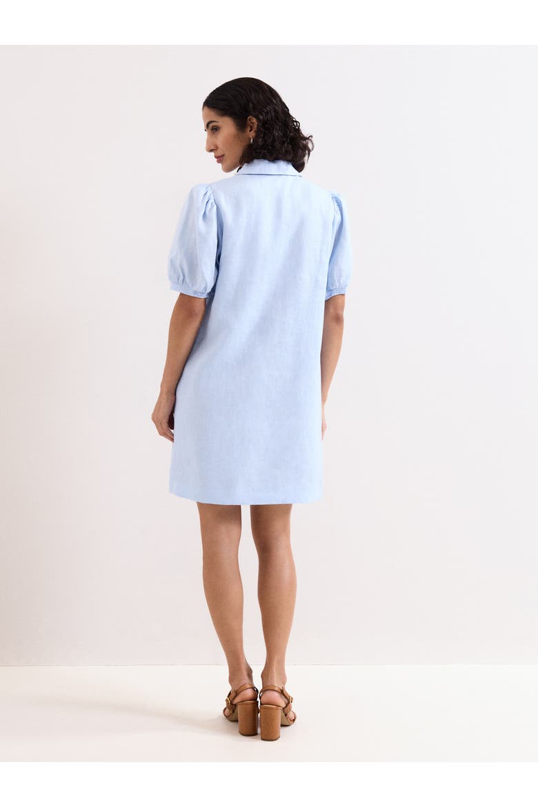 Candice Linen Dress, Alternate, color, Pale Blue