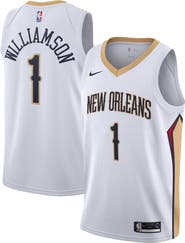 Nike Men's Nike Zion Williamson White New Orleans Pelicans 2019/2020 Swingman Jersey - Association Edition