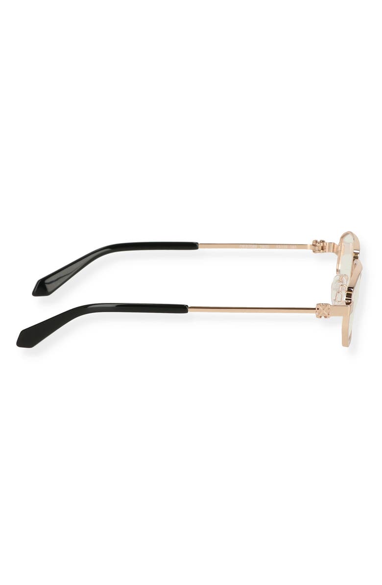 Off-White 53mm Geometric Optical Frames, Alternate, color, 