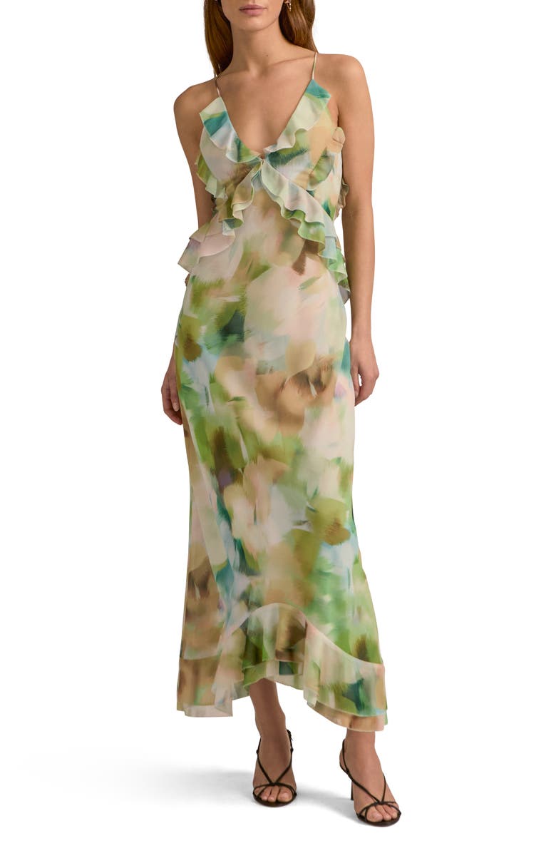 Favorite Daughter The Who Me Floral Maxi Dress, Main, color, 