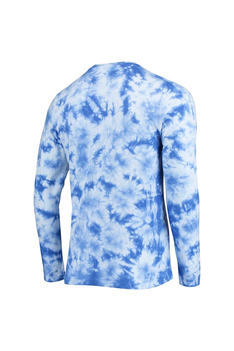 Men's New Era Royal Los Angeles Rams Tie-Dye Long Sleeve T-Shirt, Alternate, color, Royal