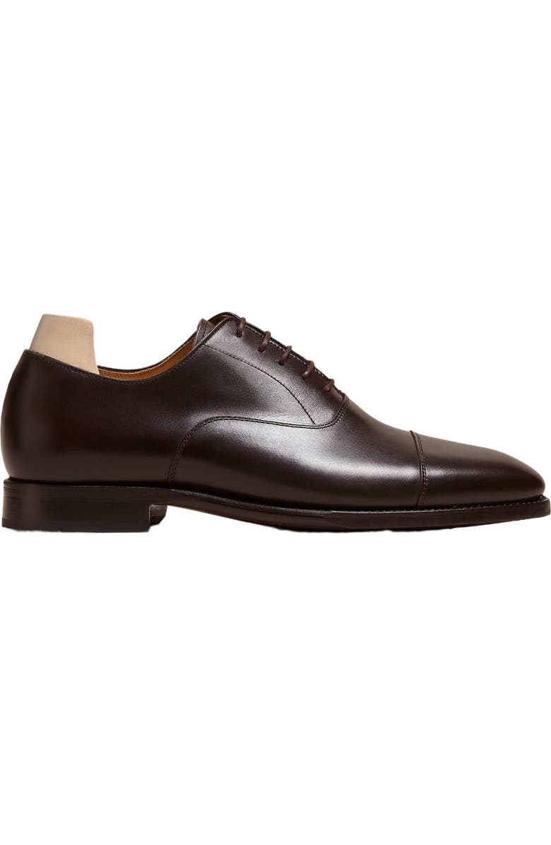Myrqvist Äppelviken Oxfords, Main, color, Dark Brown Leather