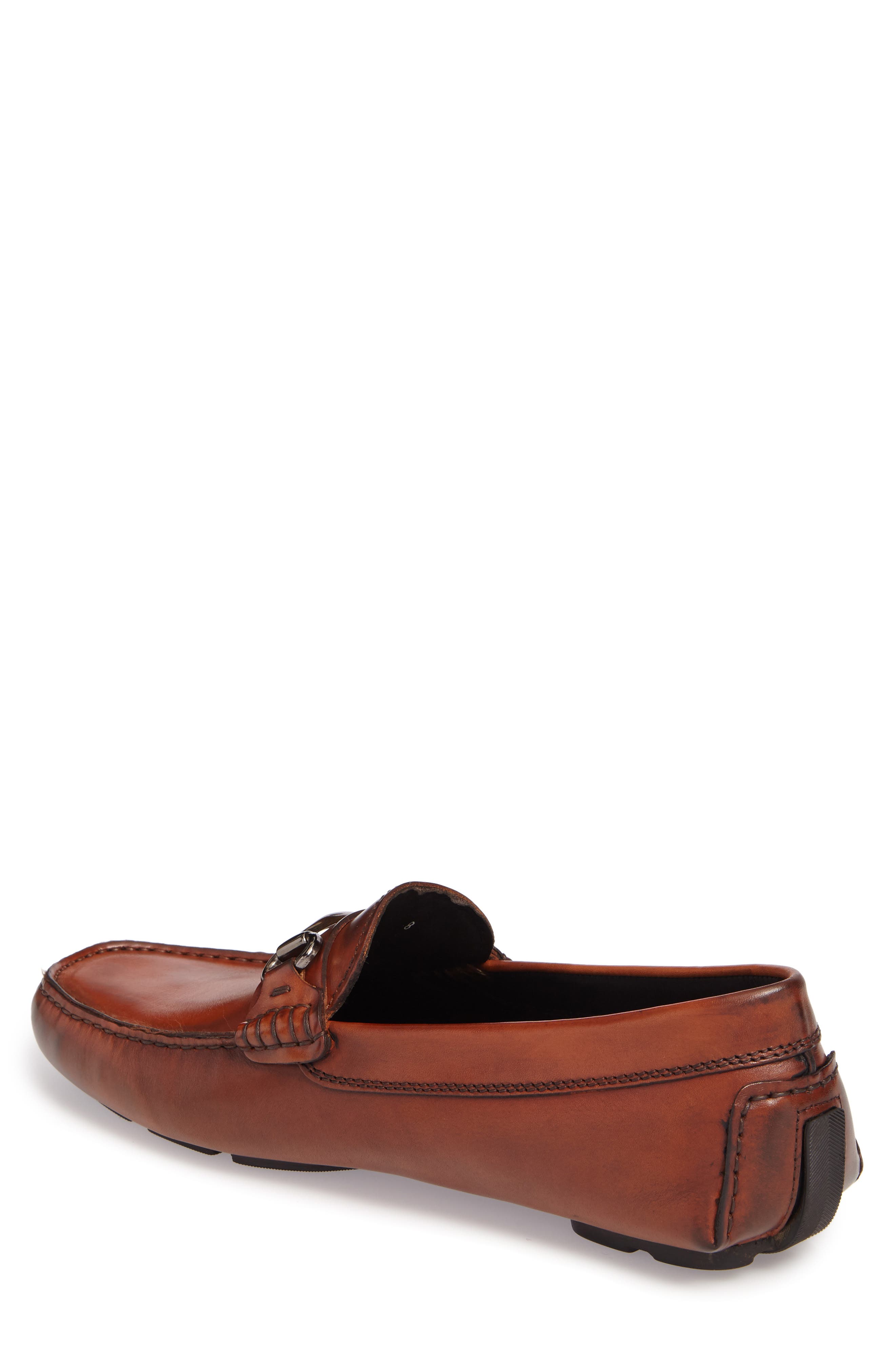 TO BOOT NEW YORK Del Amo Driving Shoe, Alternate, color, Cognac