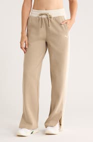 PUMA Split Wide Leg Sweatpants