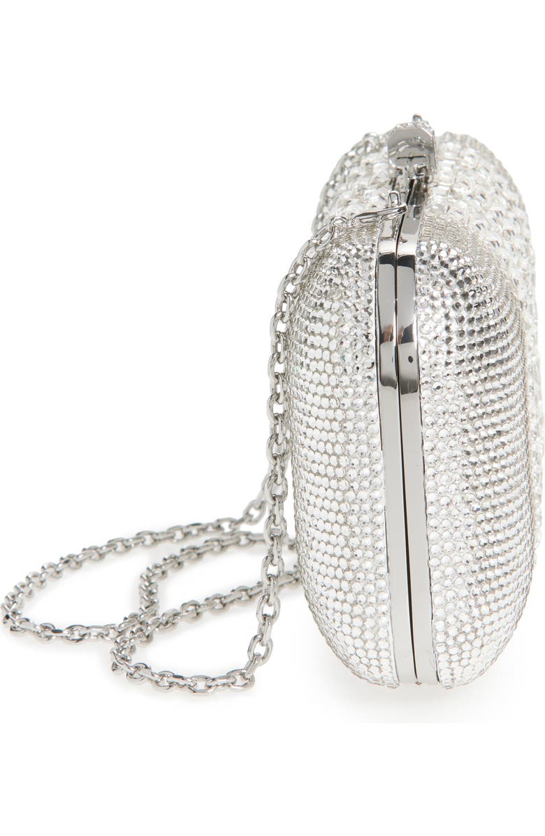 Judith Leiber Long Slide Crystal Minaudière, Alternate, color,