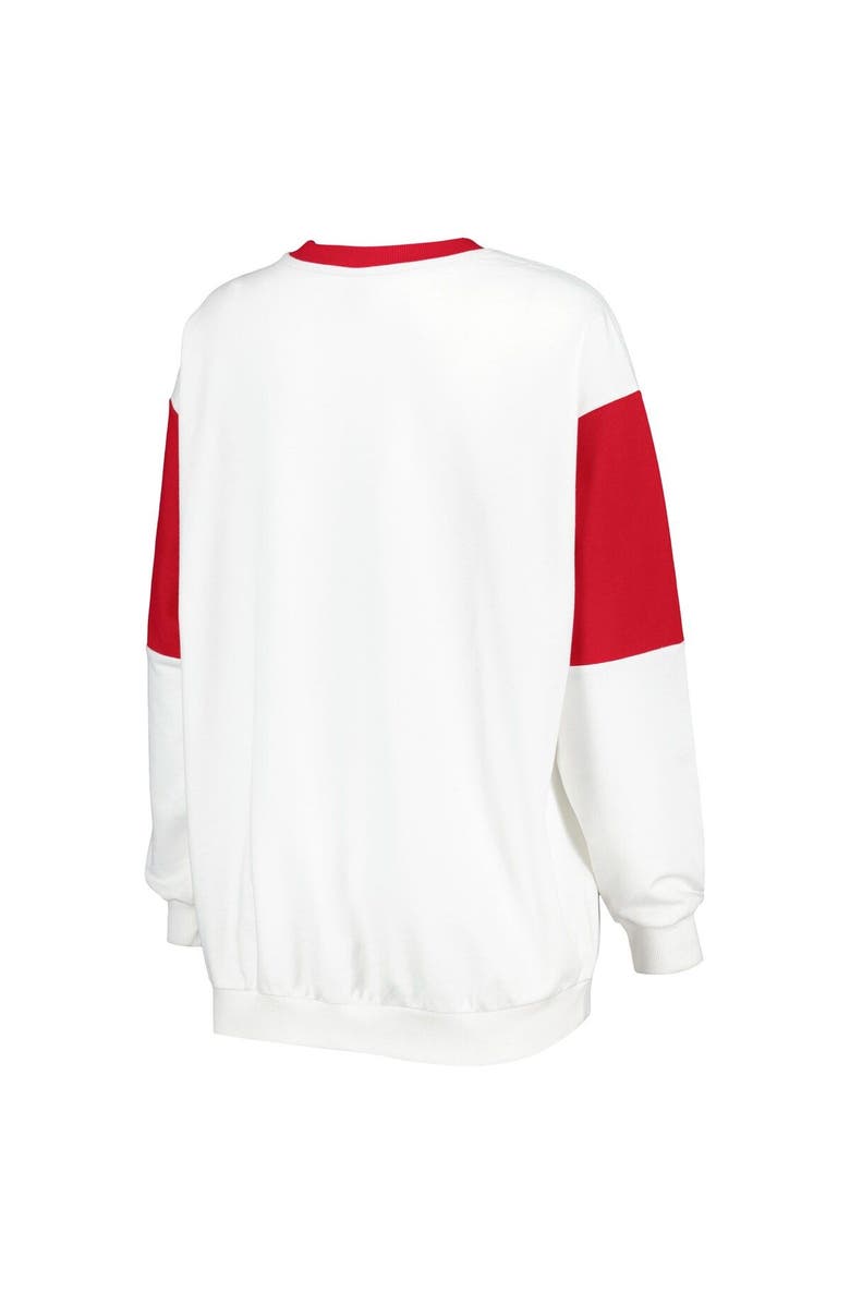 GAMEDAY COUTURE Women's Gameday Couture White Iowa State Cyclones It's A Vibe Dolman Pullover Sweatshirt, Alternate, color, 