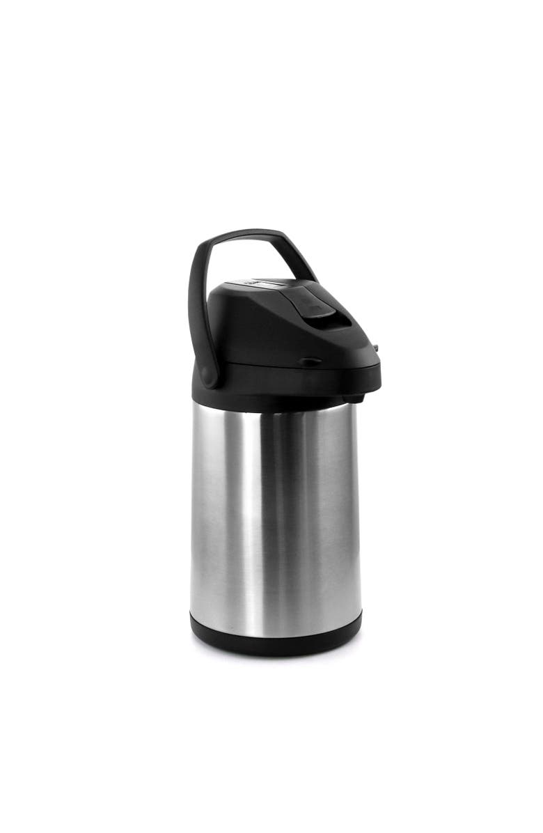 Megachef 3.17 Quart Stainless Steel Airpot Hot Water Dispenser for Coffee and Tea, Main, color, Silver