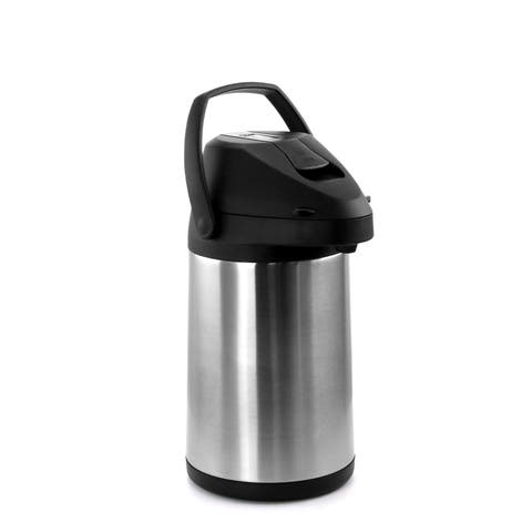 3.17 Quart Stainless Steel Airpot Hot Water Dispenser for Coffee and Tea