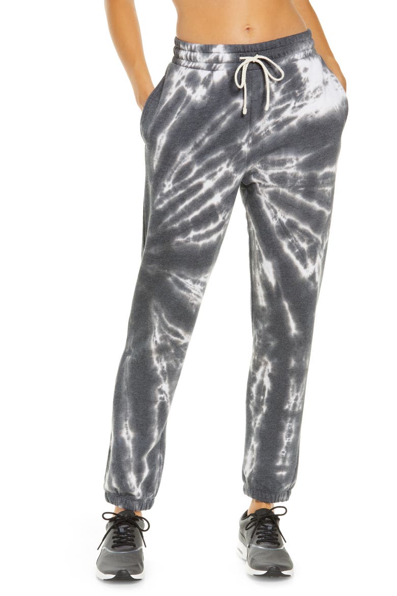 Tie Dye Joggers, Main, color, BLACK