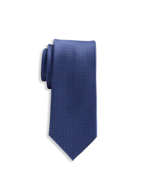 Big & Tall Geometric Dotted Tie