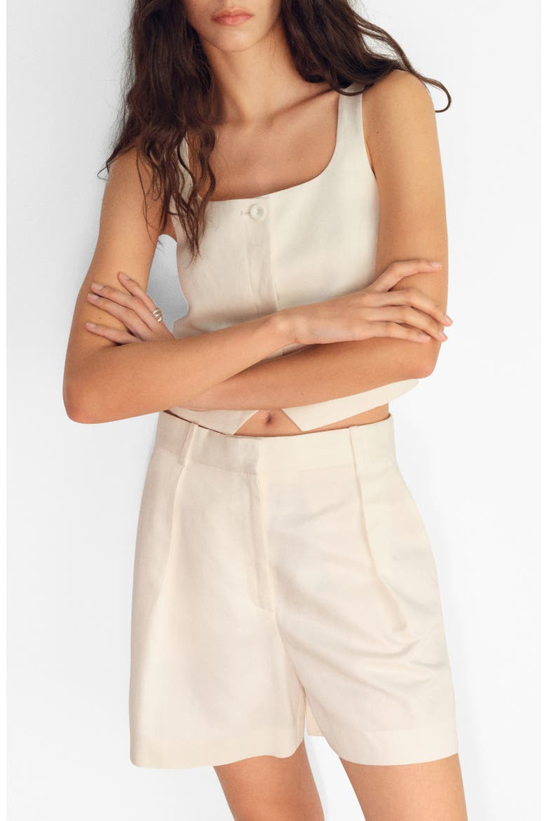 Suit Vest, Main, color, WHITE