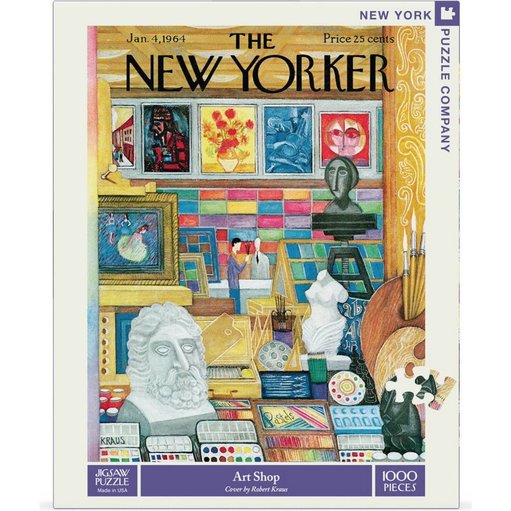 NEW YORK PUZZLE COMPANY Art Shop 1000 Piece Puzzle  product