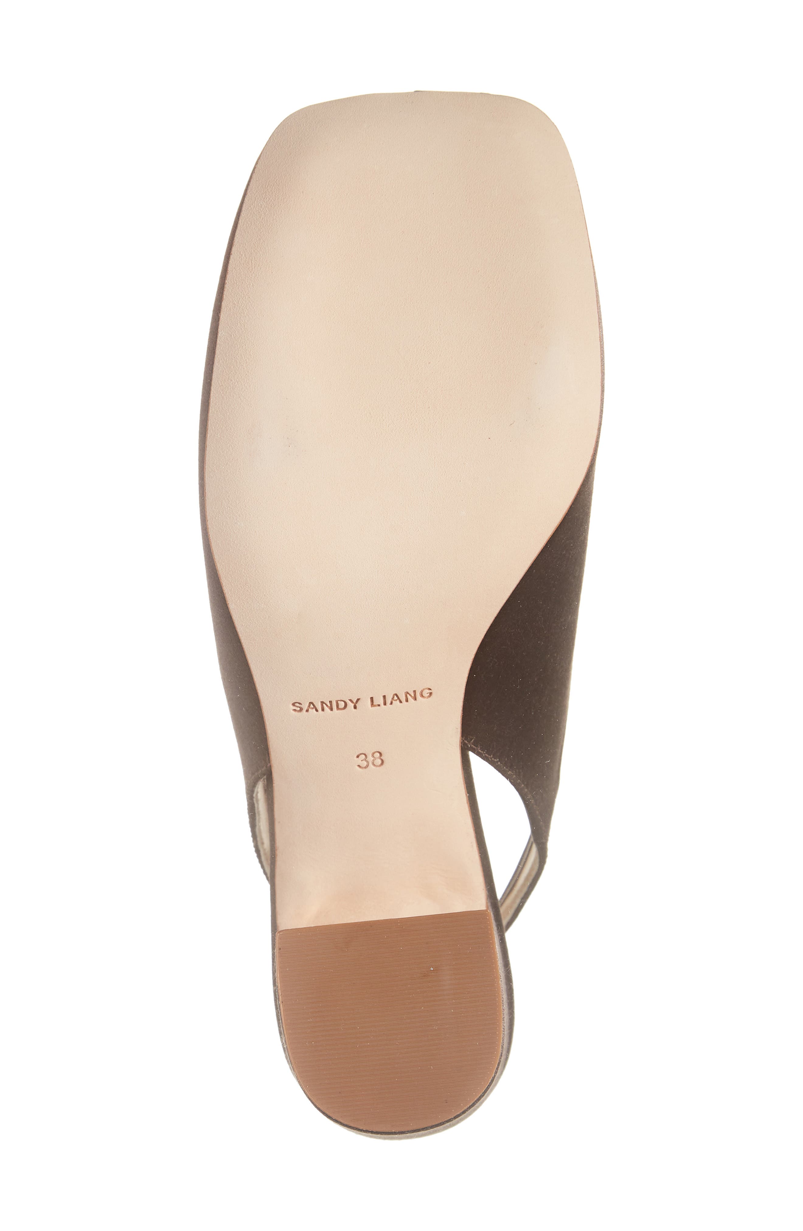 Sandy Liang Square Toe Slingback Ballet Pump, Alternate, color, 