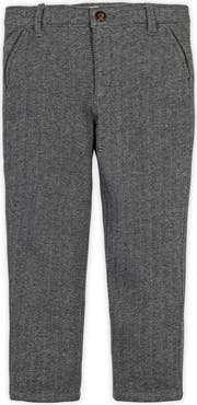 Hope & Henry Kids' Fleece Suit Pant Made with Organic Cotton