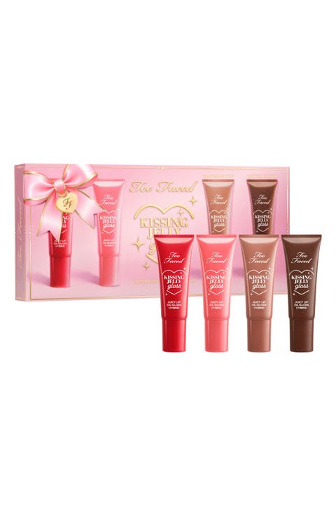 4-Piece Kissing Jelly Lip Gloss Set