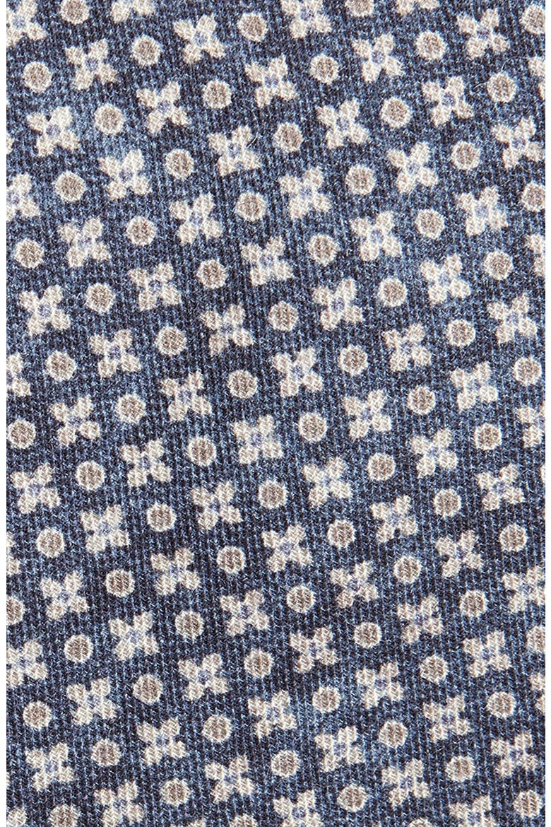 Silk Tie, Alternate, color, DARK BLUE