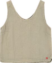 Amundsen Safari Linen Top Womens