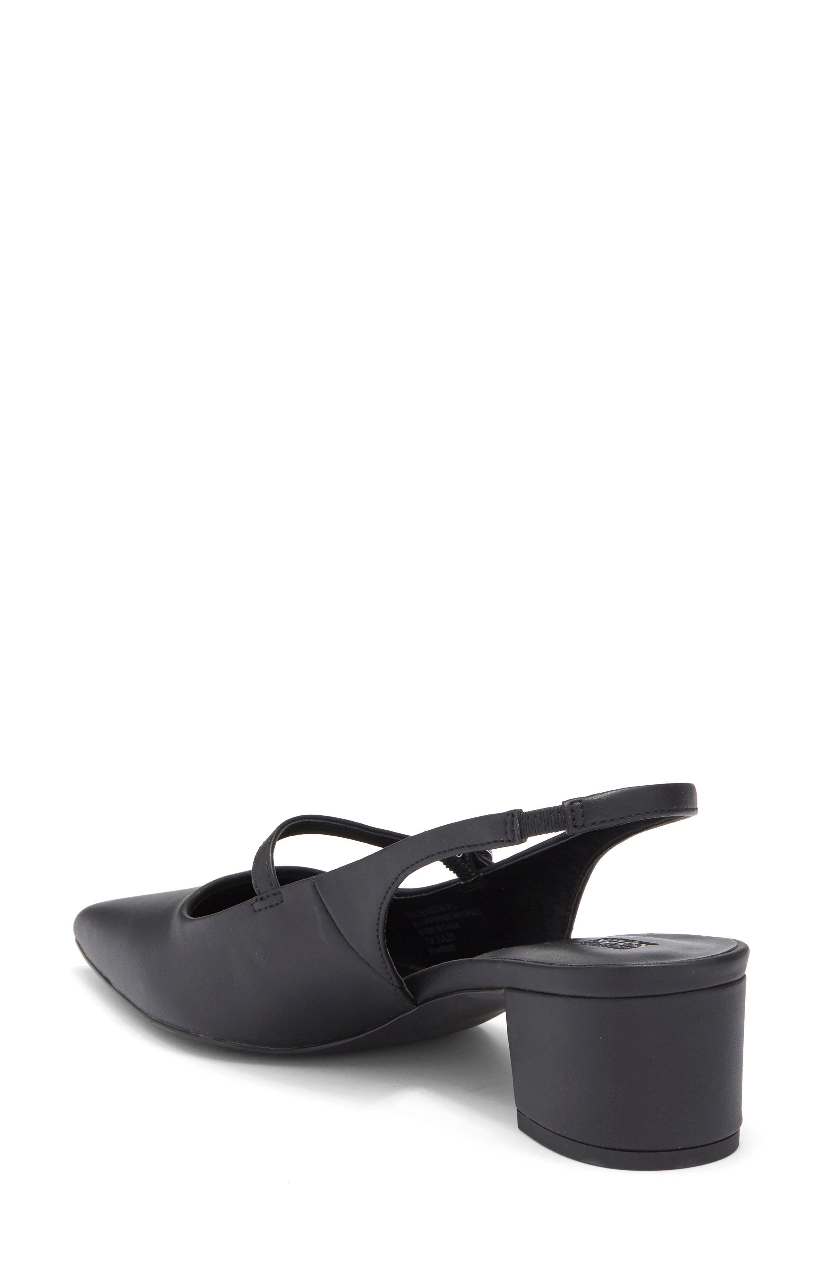 NORDSTROM RACK Jensen Slingback Pump, Alternate, color, Black