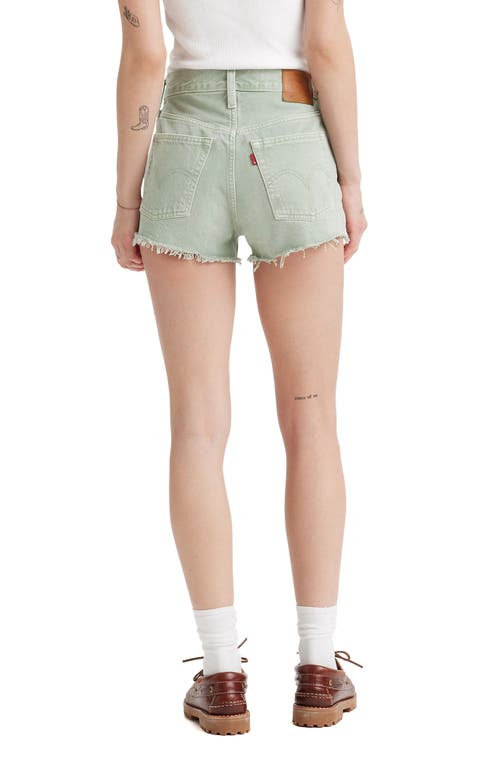 Levi's® 501® Original Denim Cutoff Shorts In Dusty Lily Pad