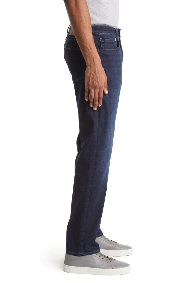 Zach Straight Leg Jeans, Alternate, color, DEEP BRUSHED BLUE