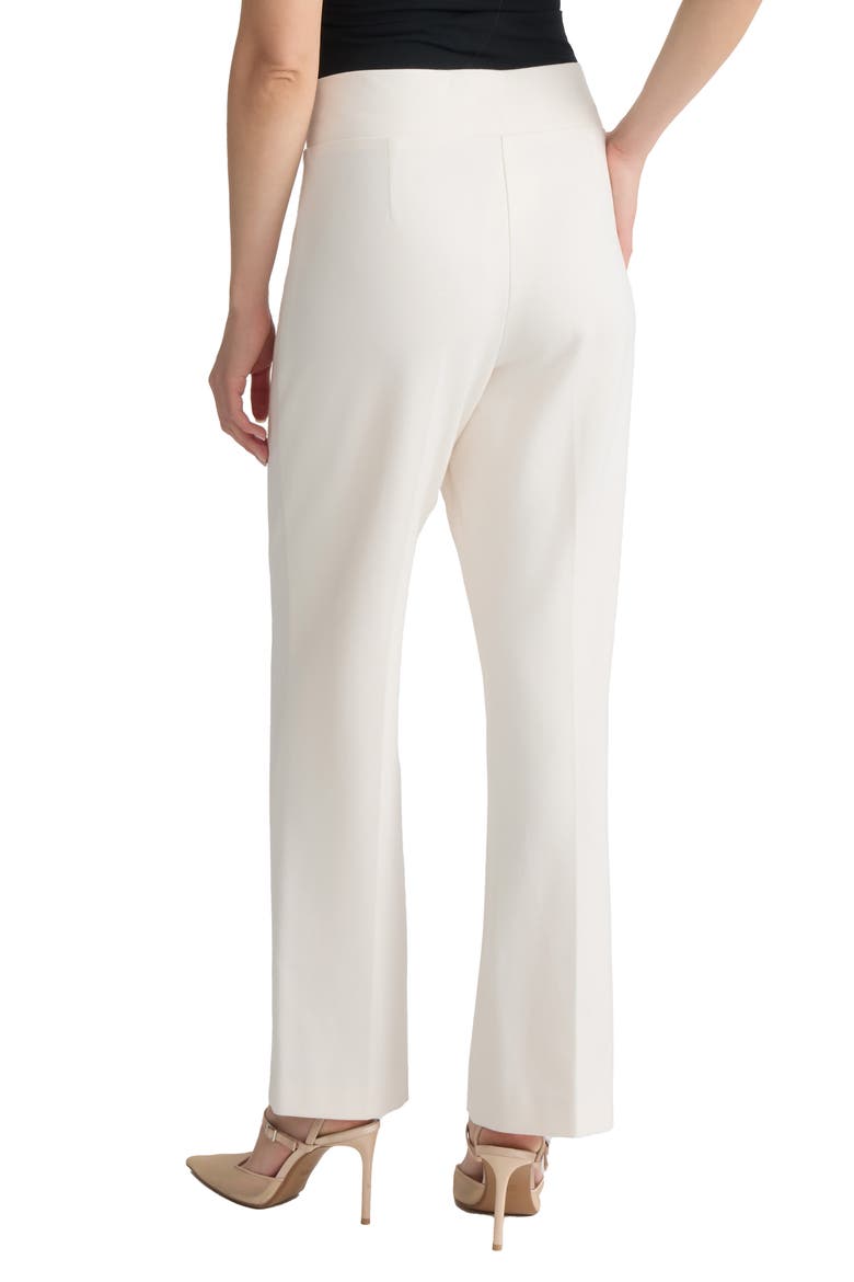 Pintuck Pull-On Straight Leg Pants, Alternate, color, WHITE SAND