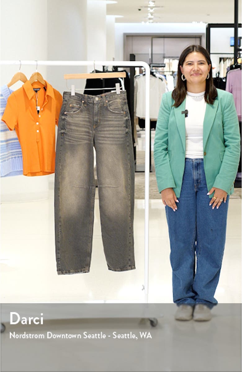 Logan Tinted Wide Leg Jeans, sales video thumbnail