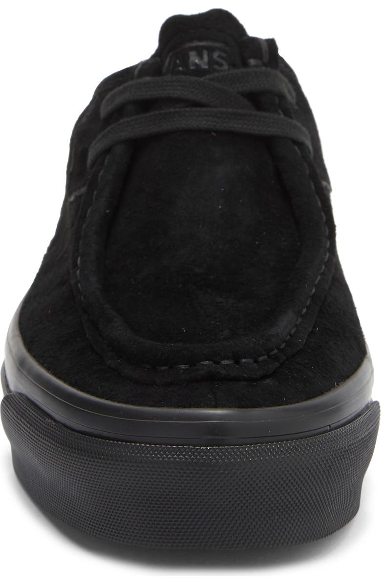 Vans LX Carver Low Leather Sneaker, Alternate, color, Black/Black