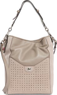 Longchamp Mademoiselle Perforated Hobo Bag