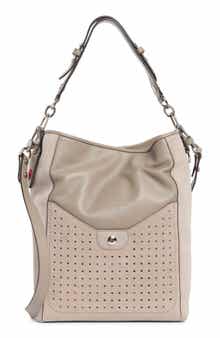 Longchamp Mademoiselle Perforated Hobo Bag