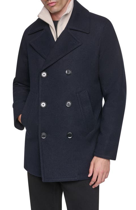 Double Breasted Peacoat