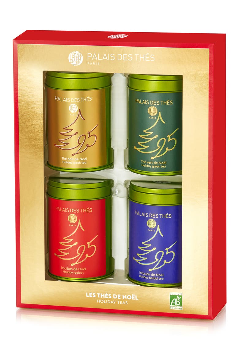 Les Thés de Noël Assorted Loose Tea Gift Set, Main, color, MULITCOLOR